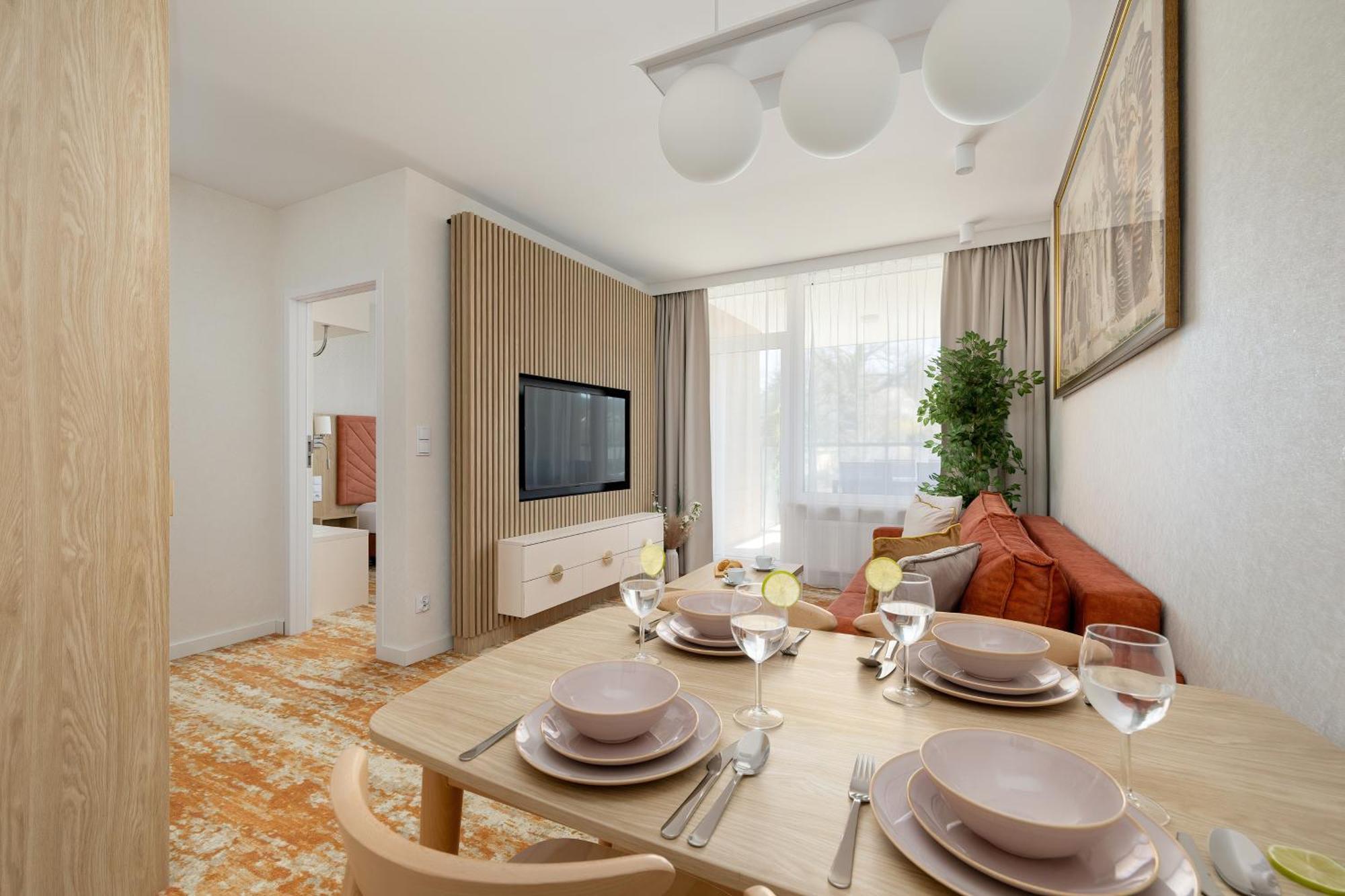 Sun & Beach Apartments Bel Mare With Parking By Noclegi Renters 米兹多洛杰 外观 照片